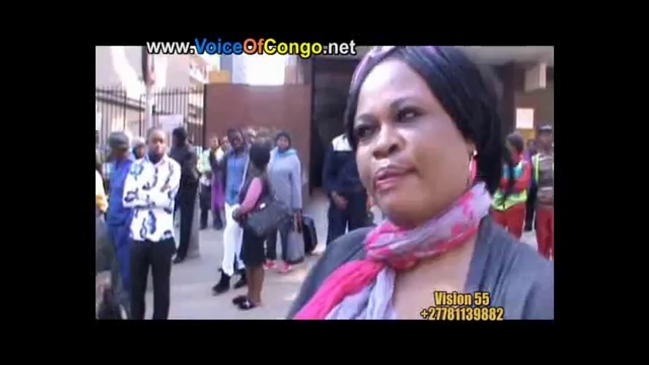 LE PROCE DE 20 CONGOLAIS EN AFRIQUE DU SUD LE 21 JUILLET 2014
