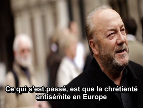 George Galloway:député Anglais à la Chambre des communes, les origines du conflie Israelo-Palestinien