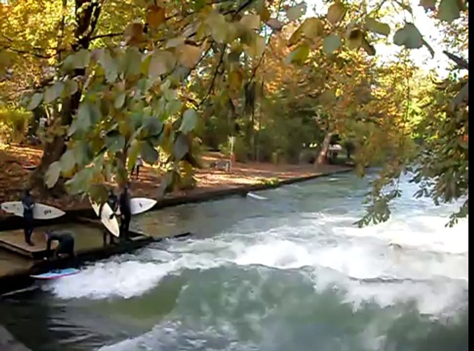 Surf no rio Eisbach - 1