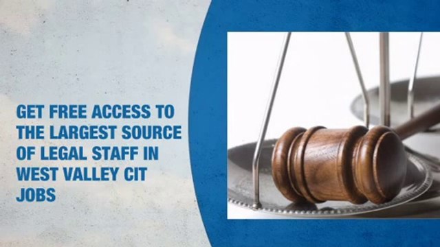 Legal Staff Jobs in West Valley City