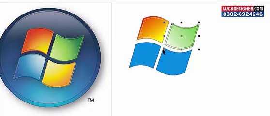 WIndows logo live design