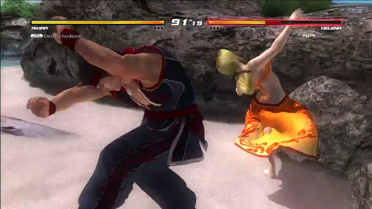 Dead or Alive 5 Ultimate(PS3®) - Akira (DestructionBomb) vs Helena