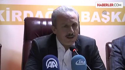 AK Parti Genel Başkan Yardımcısı Şentop -