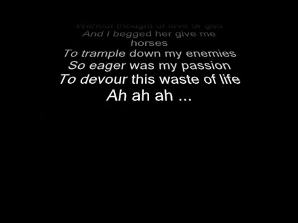 Uriah Heep - Lady in black