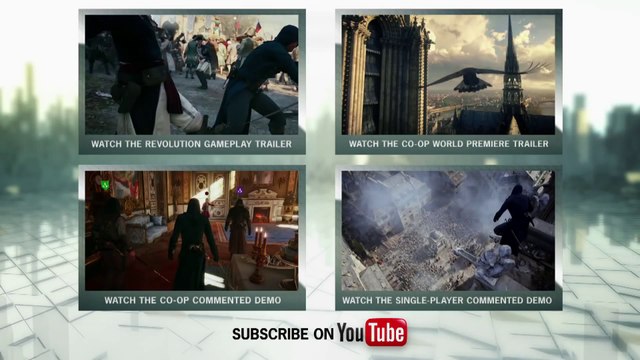 Assassin’s Creed Unity Arno Master Assassin Trailer