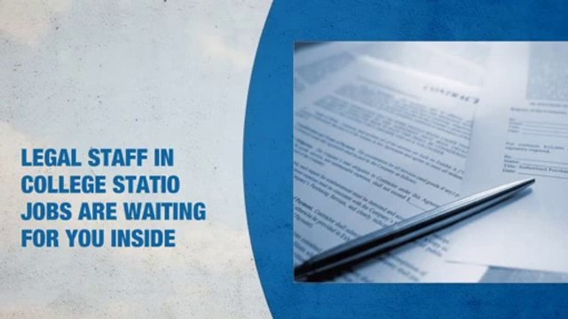 Legal Staff Jobs in College Station