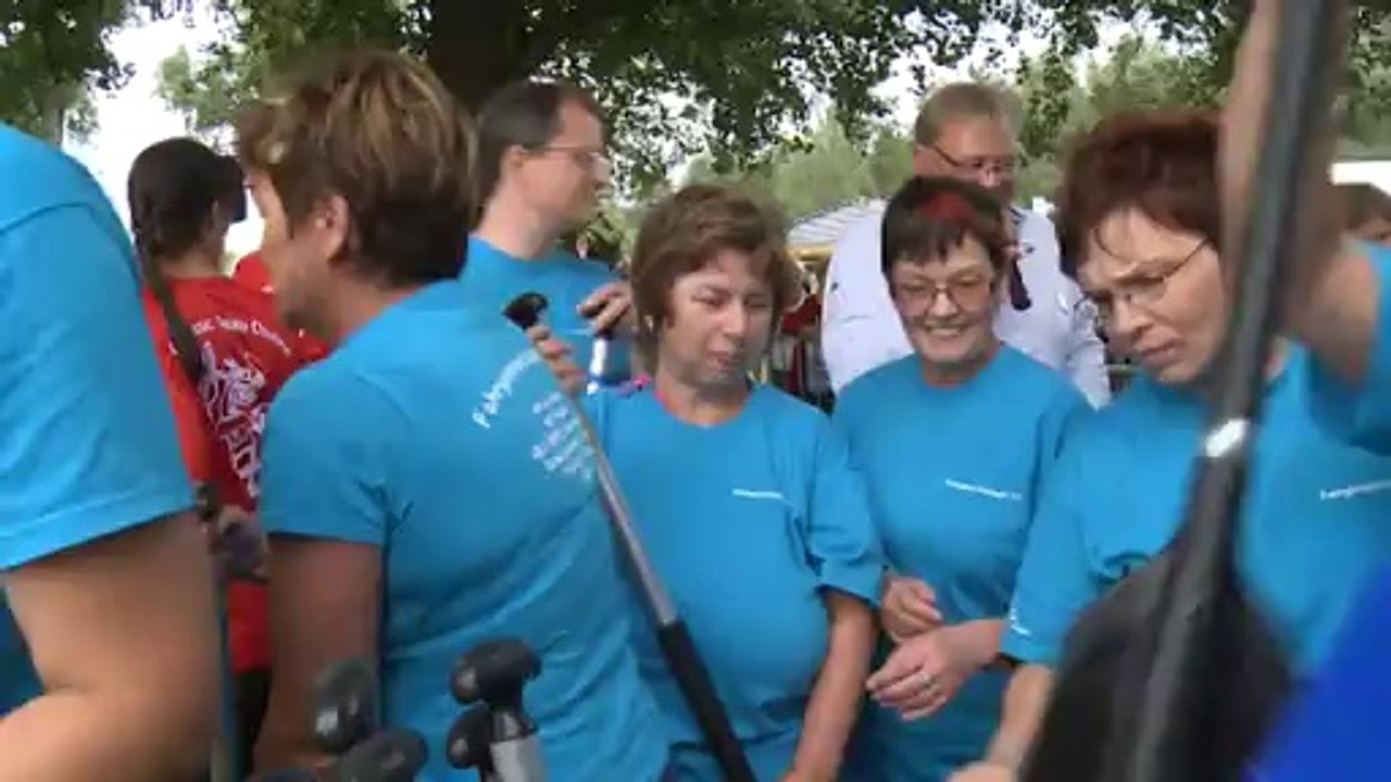 Reportage Drachenbootrennen Rathenow 2012