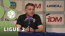 Conférence de presse AC Arles Avignon - AC Ajaccio (0-0) - 2014/2015