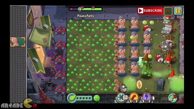 Plants Vs Zombies 2 Dark Ages Part 2 Chili Beans, Pea-Nut August 3 Piñata Party