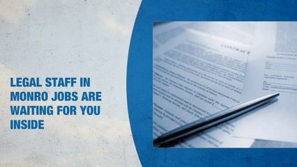 Legal Staff Jobs in Monroe