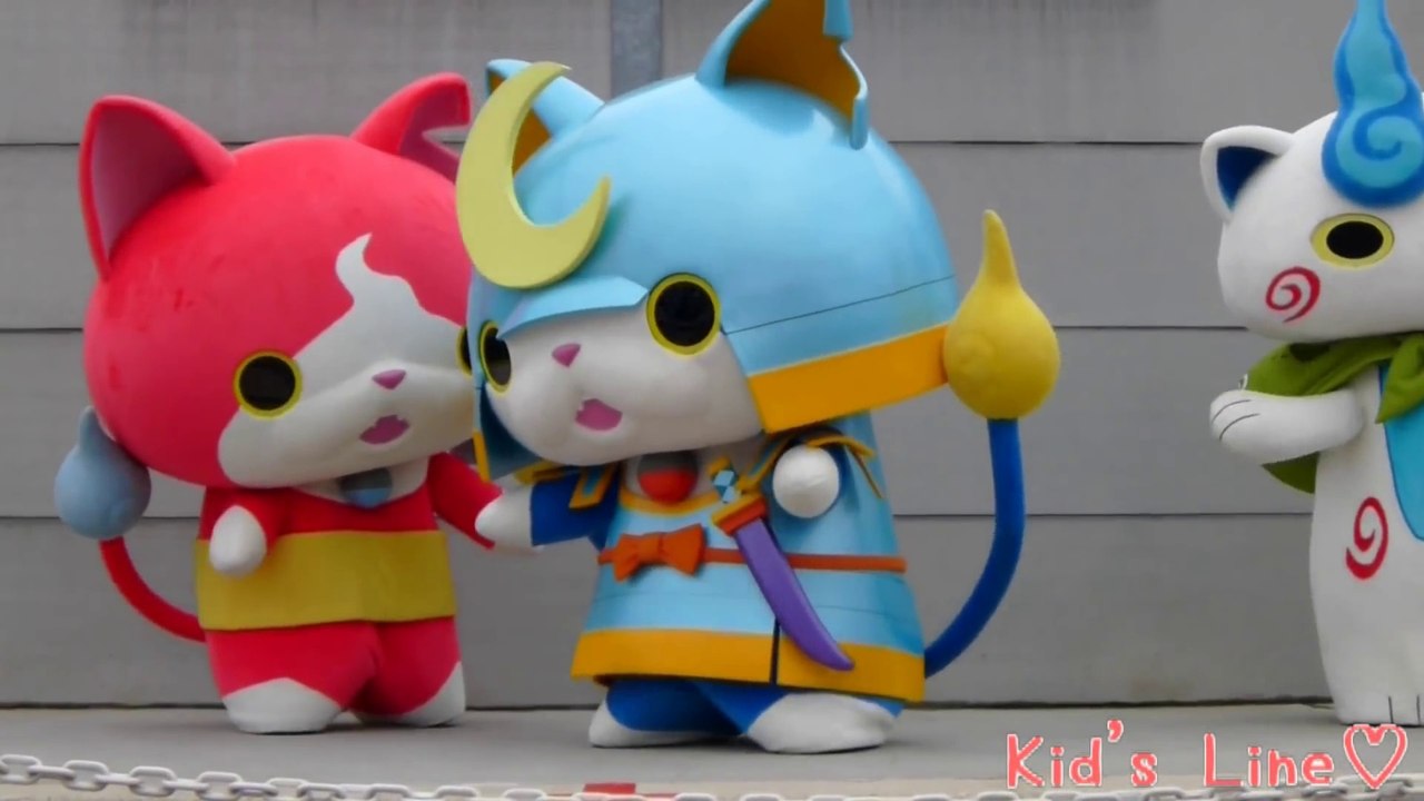 ショー【妖怪ウォッチ ジバニャン コマさん ブシニャン】キャラショー動画Youkai Watch