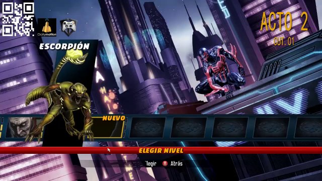 Spiderman Shattered Dimensions Sub. Español Acto.2 Cut.01 - ESCORPION