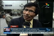 Peruanos entrevistados en calle aborrecen la masacre israelí en Gaza