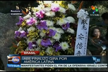 Otorga Japón a Brasil 700 mdd para agricultura e industria petrolera