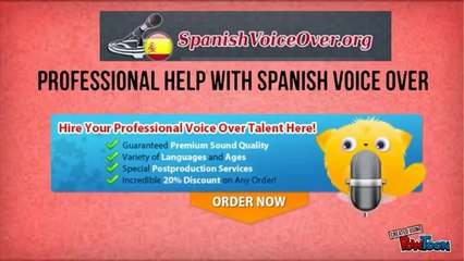 spanish voice over