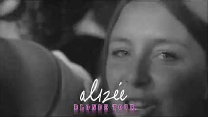 Alizée blonde tour 2014