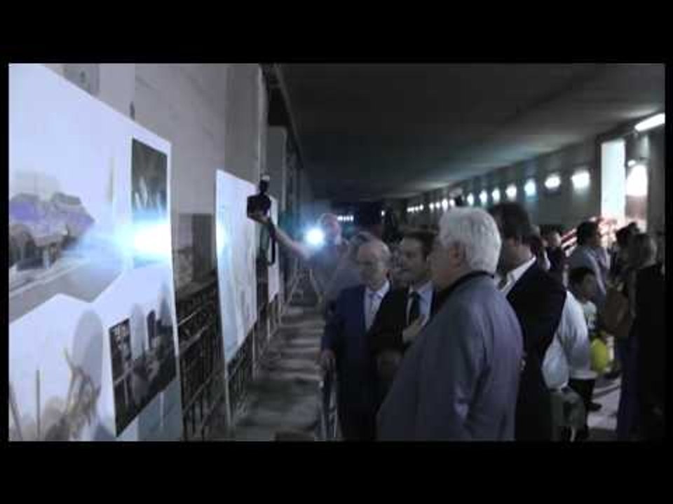 Napoli - Metro Linea 1, inaugurato cantiere tratta Centro Direzionale-Aeroporto -2- (02.08.14)