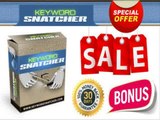 Keyword Snatcher - Keyword Software Tool