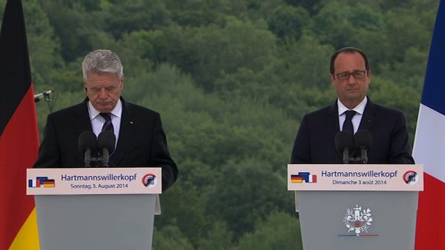 Cérémonie de commémoration franco-allemande du centenaire de la Grande Guerre : Les commémorations viennent donner du sens au monde d'aujourd'hui