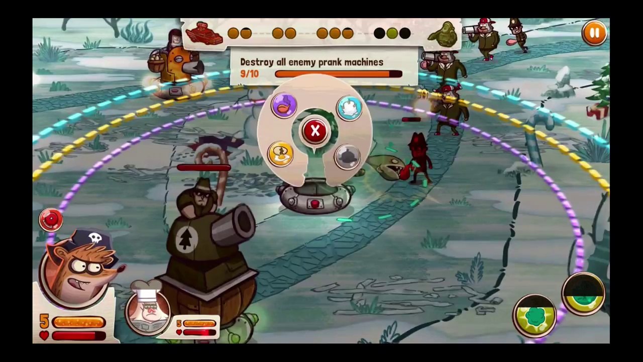 Regular Show  The Great Prank War - Winter Boss Fight