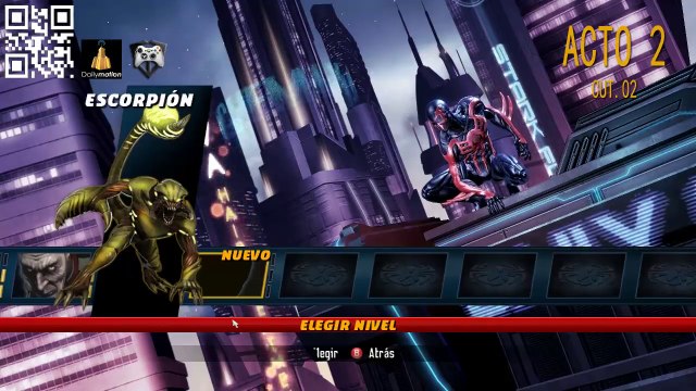 Spiderman Shattered Dimensions Sub. Español Acto.2 Cut.02 - ESCORPION