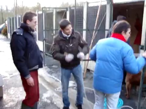 POSE DES CLOCHES CHAUFFANTES LE 15 DECEMBRE 2009