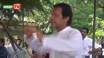 Imran Khan addressing PTI Punjab Chapter for 14 August Azadi March