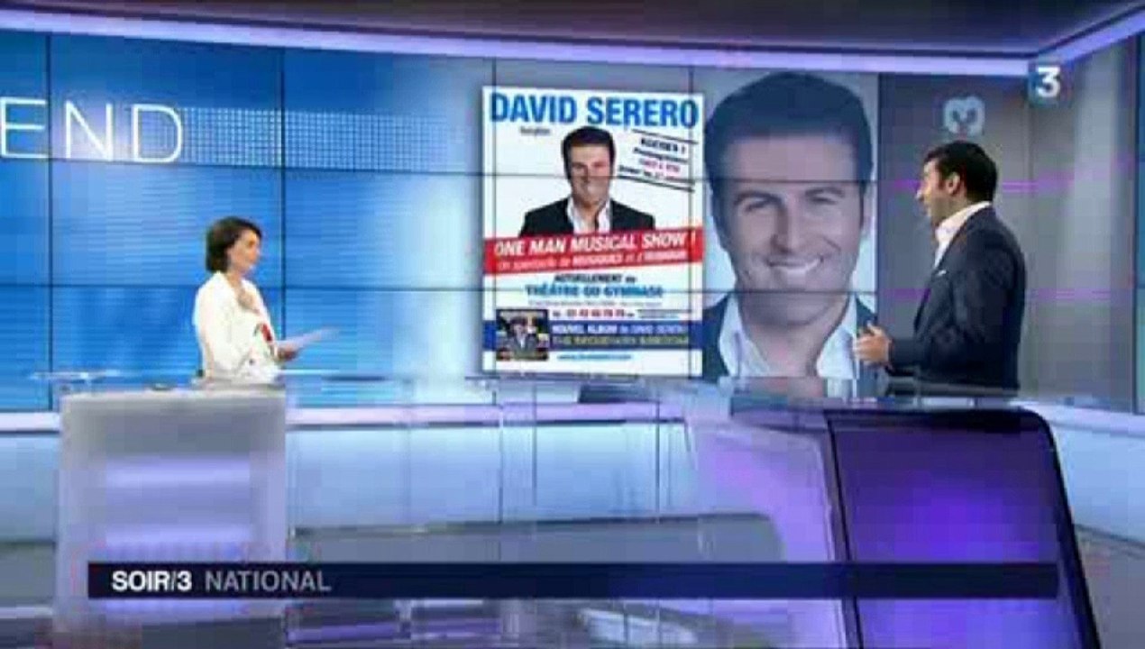 David Serero est l'invité du GRAND SOIR 3 National - 2 Aout 2014