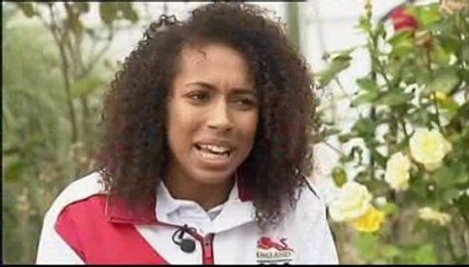 2014 Commonwealth Games: Triple Jumper - Laura Samuel win sliver