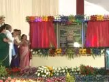 Gujarat CM Anandiben Patel at opening of Surat River Front ceremony