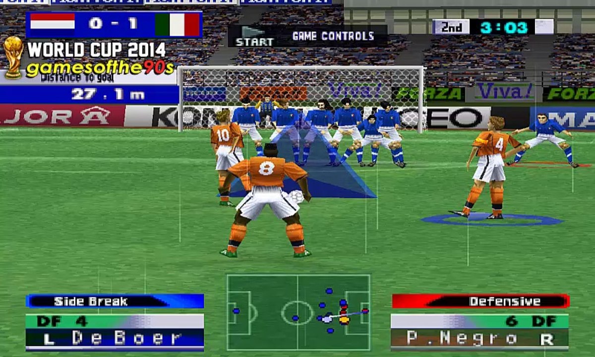 WORLD CUP 2014 Quarti di finale: Olanda-Italia (05/07/2014)