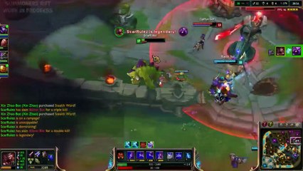 Gnar PBE Full Match Gameplay