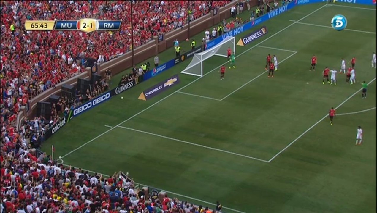 Real Madrid - Manchester United International Champions Cup 2ª Parte