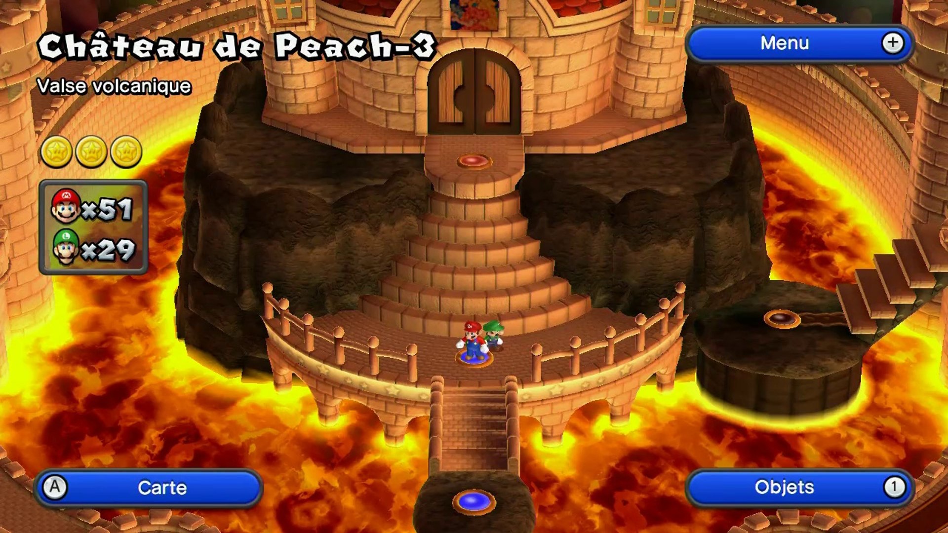 New Super Mario Bros. U - Château de Peach - 8-3 : Valse