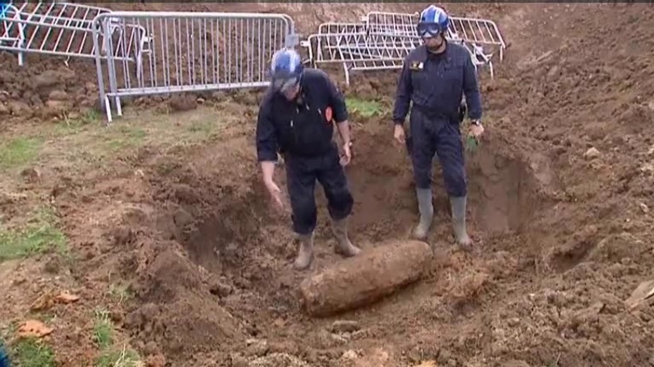 Le Havre : une bombe de la 2nde guerre mondiale désamorcée