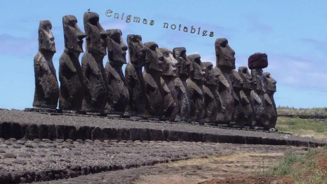 Enigmas Notables 12 Moais