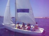 6° parte, 28 luglio 2014 - scuola di vela Pantelleria - Lega Navale Italiana sezione di Pantelleria - istruttori Paolo Formentini, Gianluca Salerno, scuola su Orion 18