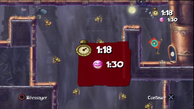 Rayman Origins - Cumulo grincheux - Contre-la-montre