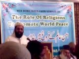 Qari Hanif Jalandhari - Part 2 - Seminar 'The Role Of Religions The Promote World Peace' 16 May 2010