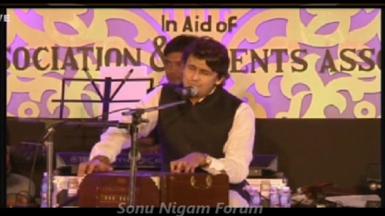Sonu Nigam performing at Festival of Ghazals 'Khazana' - Snippet 3