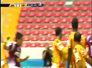 Primer gol de Rafael Morales en el fútbol tico