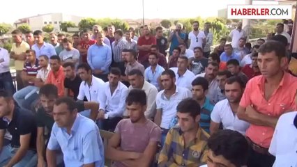 Silopi'deki tanker şoförlerinin eylemi -