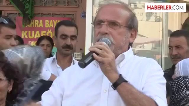 HDP Mersin Milletvekili Ertuğrul Kürkçü, İzmir'de