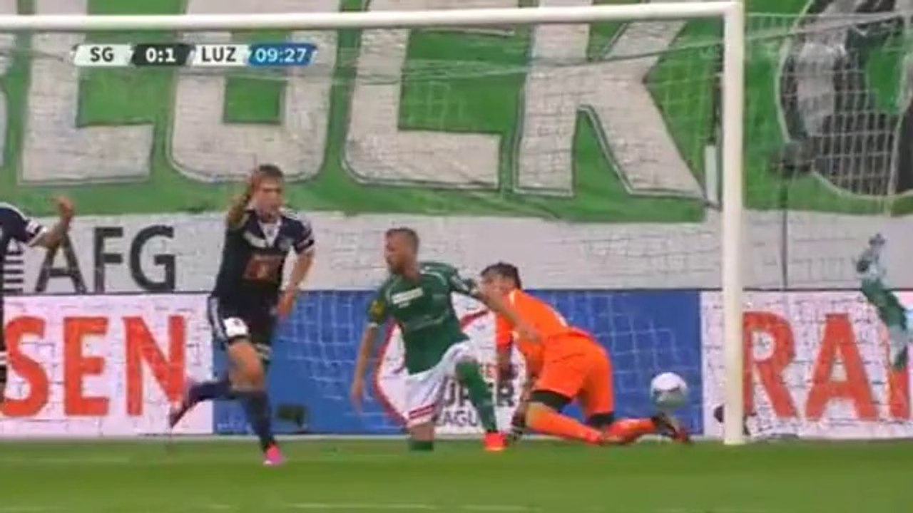 FC St. Gallen 0-1 FC Luzern