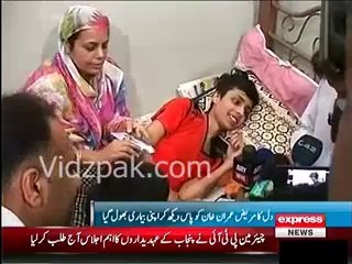 Kid dream wish fulfiled by Imran Khan