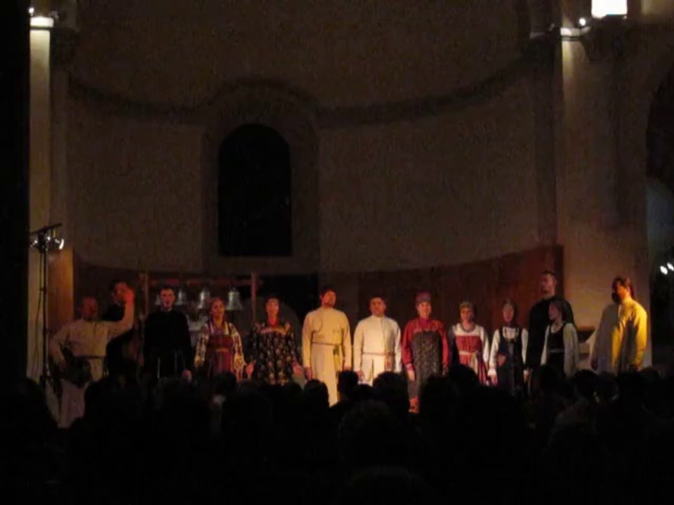 CHŒUR SIRINE DE MOSCOU Lamastre vochora juillet 2014 chant