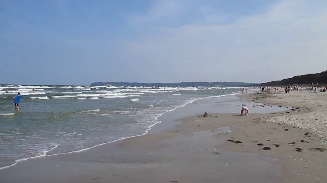 Ein Nachmittag am Strand von Prora