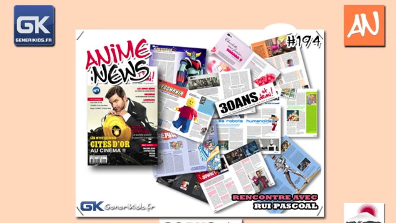 Anime News 194 du 4 au 10 aout 2014