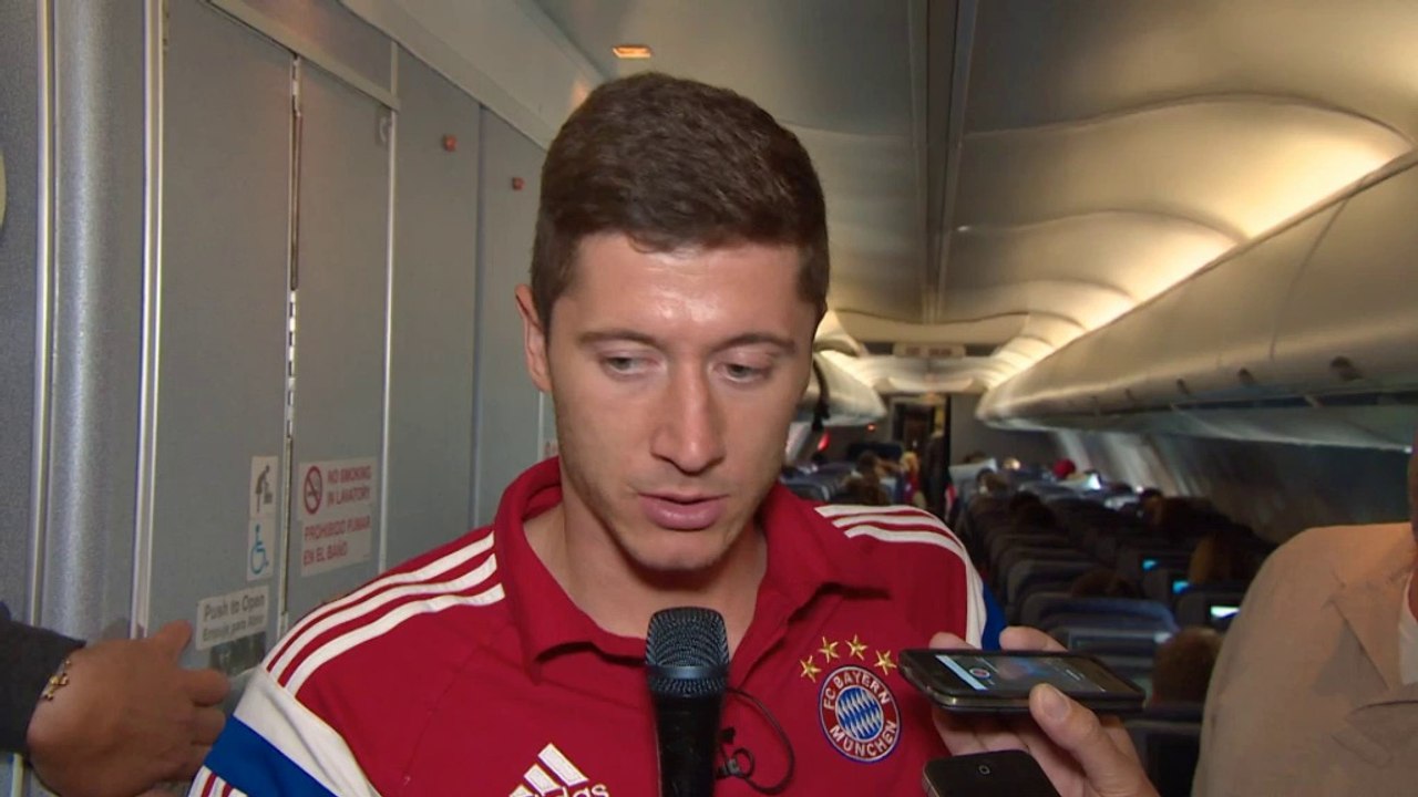 Lewandowski: "schön, mit weltmeistern zu spielen"