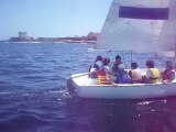 7° parte, 28 luglio 2014 - scuola di vela Pantelleria - Lega Navale Italiana sezione di Pantelleria - istruttori Paolo Formentini, Gianluca Salerno, scuola su Orion 18